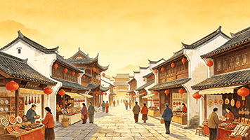 文旅仿古商业街